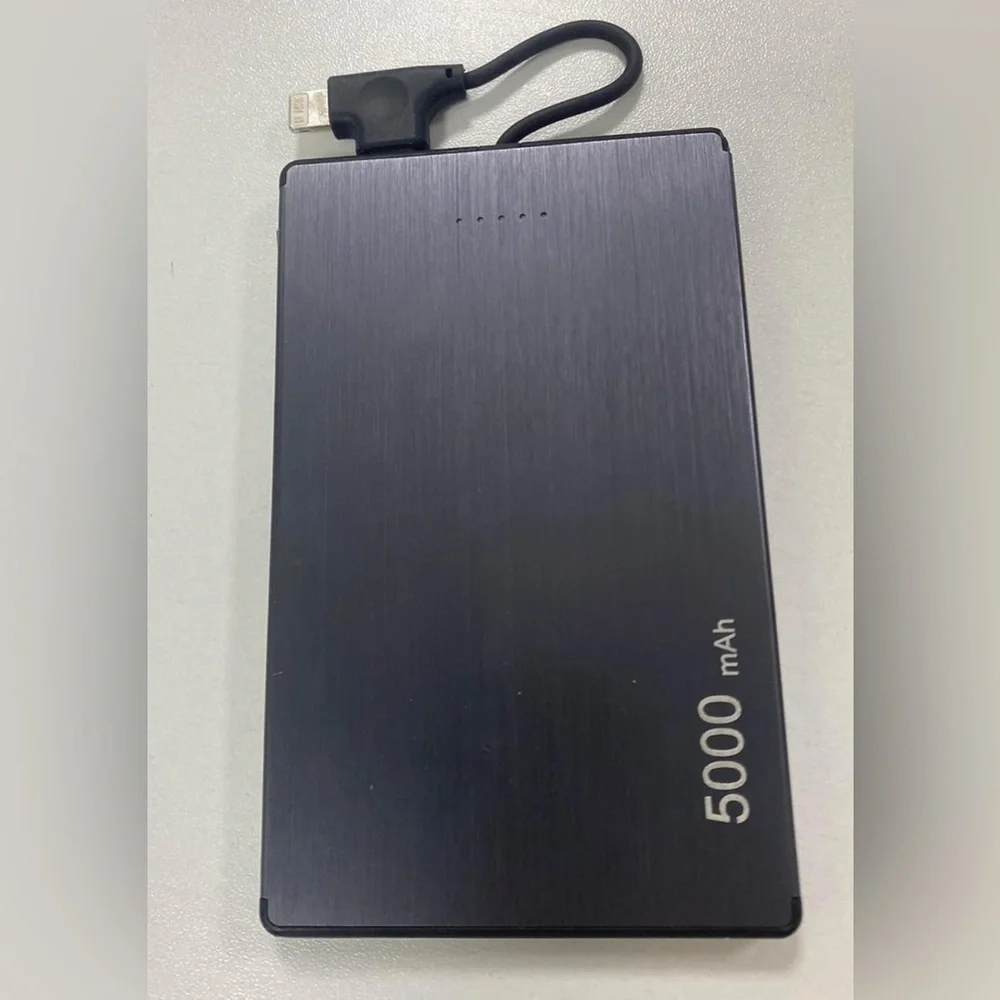 5000 mAh Black Power Bank (071)